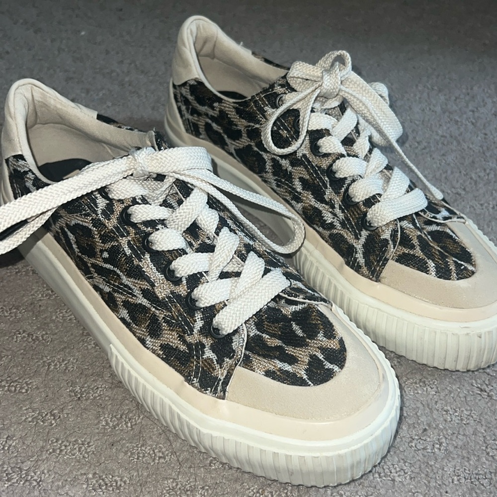 Zara cheetah sneakers size 39